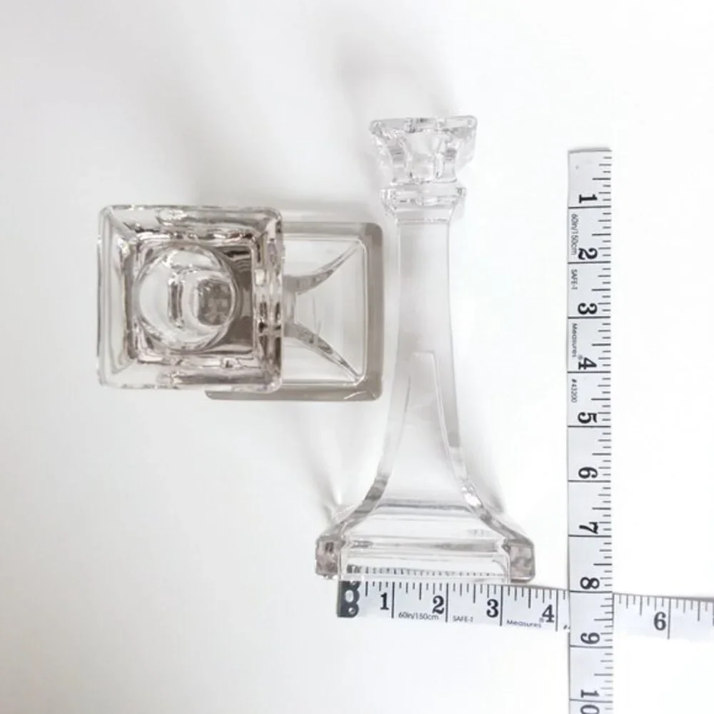 Unbranded glass candle